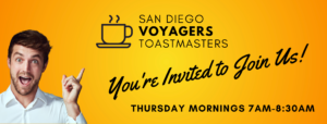 Welcome to Voyagers Toastmasters