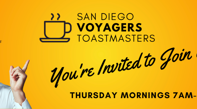 Voyagers Toastmasters – January 18 – Celebrate Snow
