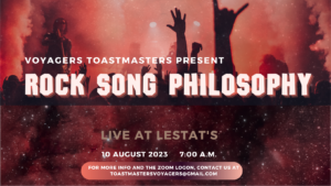 Rock On with Voyagers Toastmasters 