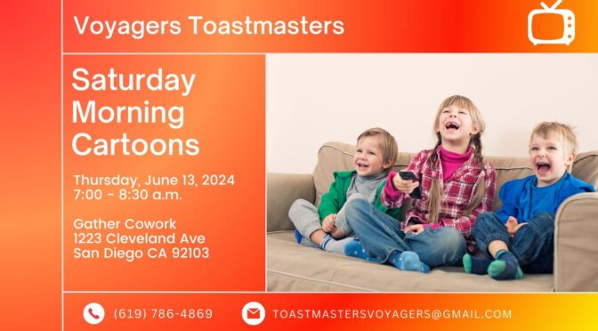 Voyagers Toastmasters – Visit us in San Diego’s Hillcrest neighborhood