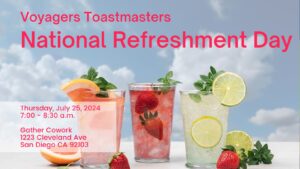 Toastmasters in San Diego's Hillcrest neighborhood - You are invited
